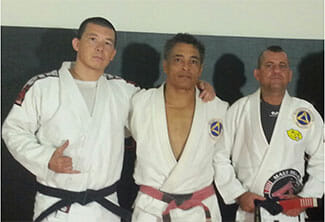 Rickson Gracie and Henry Akins