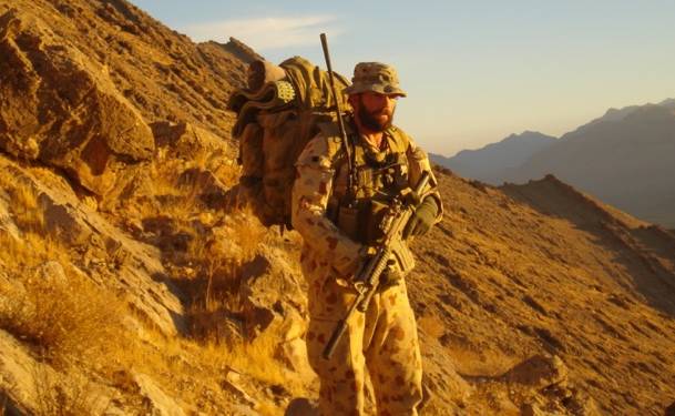 Paul Cale, Australian Commando who strangled a Taliban fighter in Afghanistan.