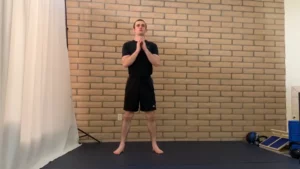 Bodyweight squat training for bjj workouts with jordan fernandez