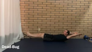 Dead Bug exercise for jiu jitsu core strength