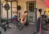 Jordan demonstrates the trap bar deadlift for bjj workout