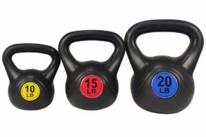 BalanceFrom Wide Grip Kettlebell Exercise Fitness Weight Set